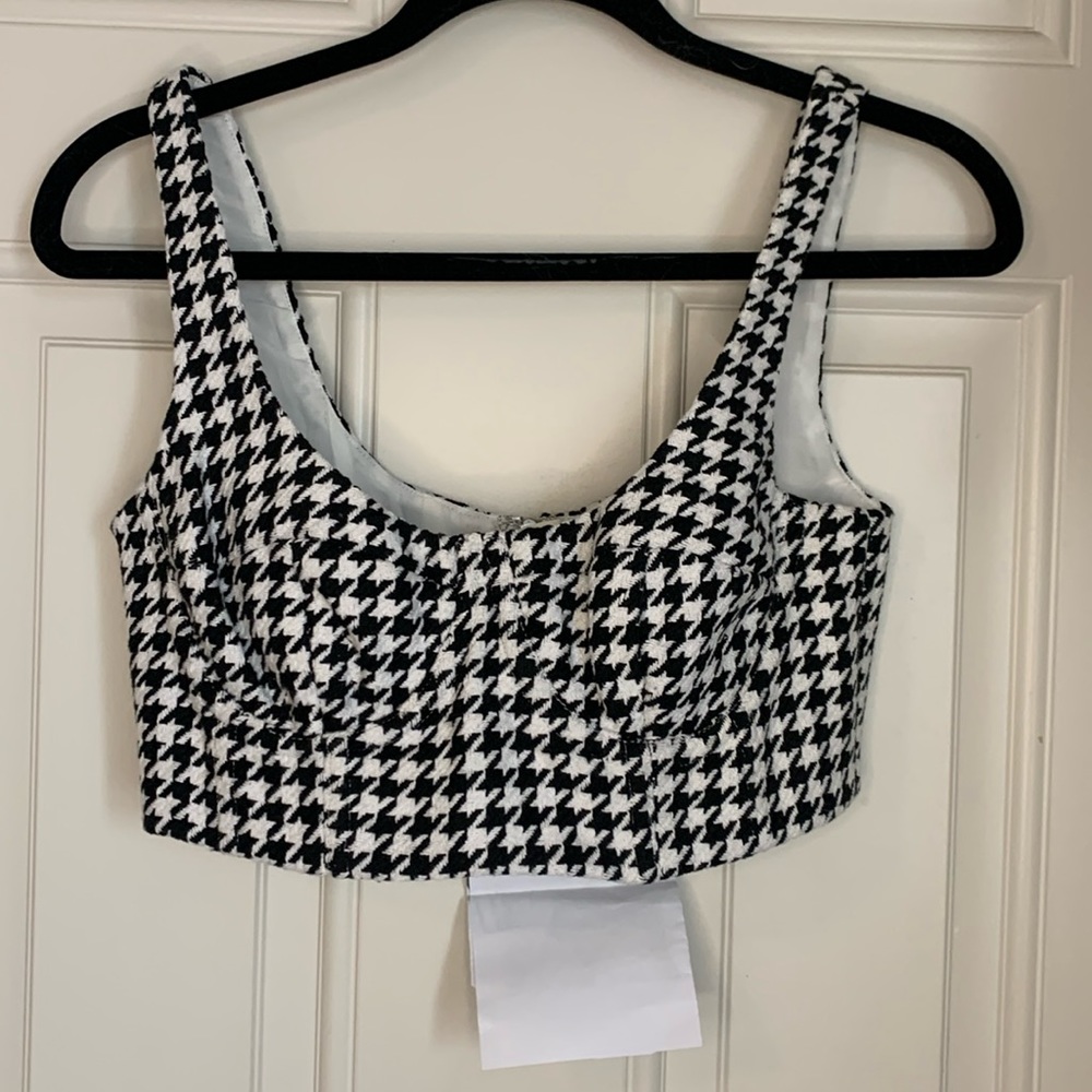REVOLVE Houndstooth Corset